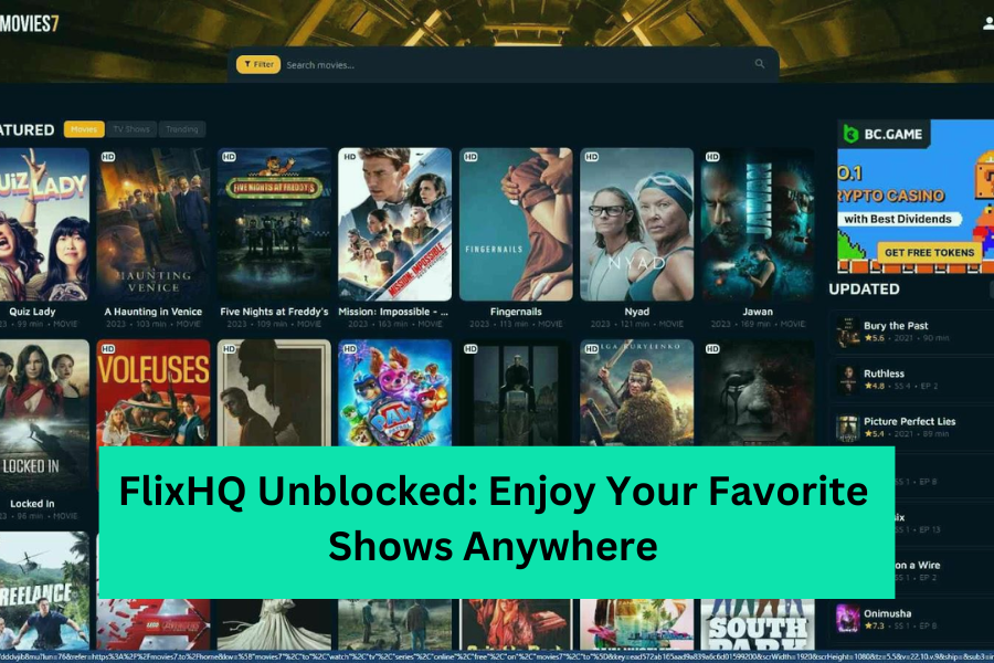 FlixHQ Unblocked Enjoy Your Favorite Shows Anywhere