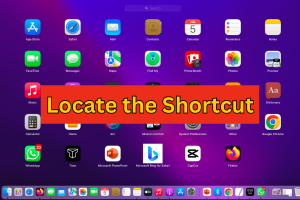 Locate the Shortcut